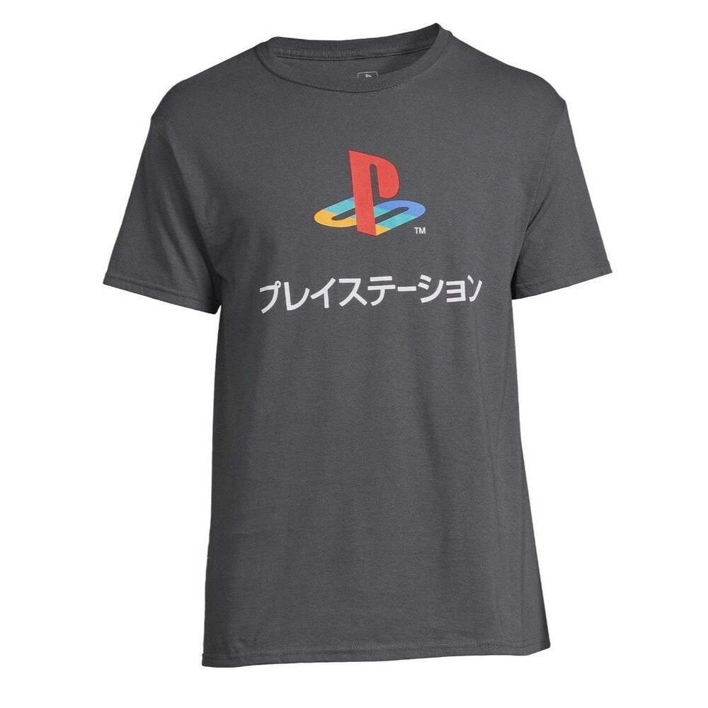 Brand New Japanese PlayStation Logo  Men’s Graphic Tee Short Sleeves 3XL (54-56)